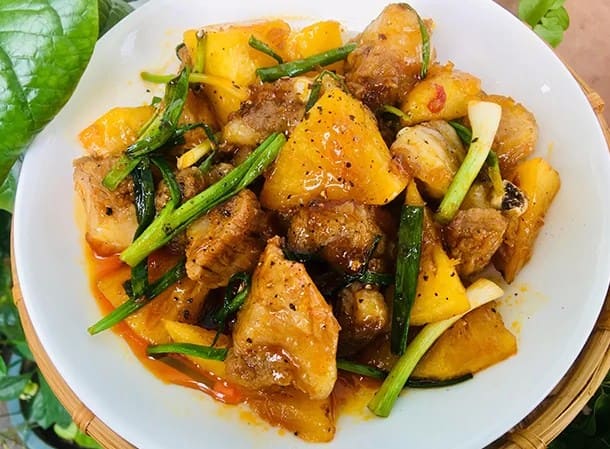 Cách nấu 8 Món ăn ngon tại nhà 5 suon kho khom