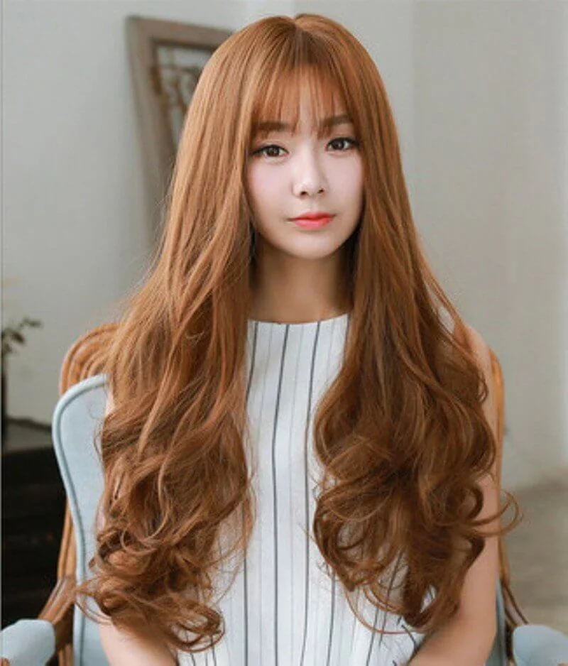 50 kiểu tóc nhuộm màu nâu đẹp nhất ai nhìn cũng mê 47 Kiểu tóc màu nâu vàng 2