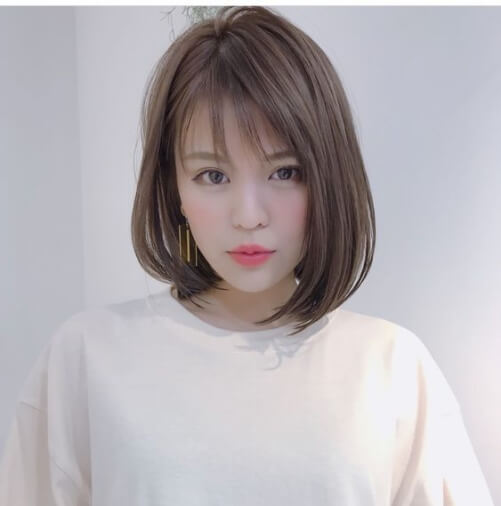 Kiểu tóc ép ngắn ngang vai cụp đuôi 3