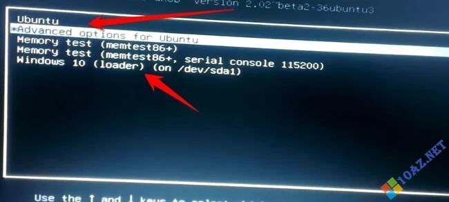 Hướng dẫn cài Ubuntu song song Win 10 chỉ vài bước 18 Chọn hệ điều hành để khởi động vào