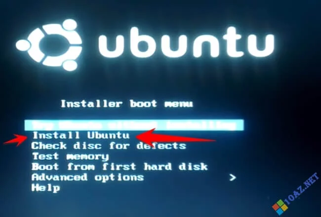 Hướng dẫn cài Ubuntu song song Win 10 chỉ vài bước 6 Chọn Install Ubuntu